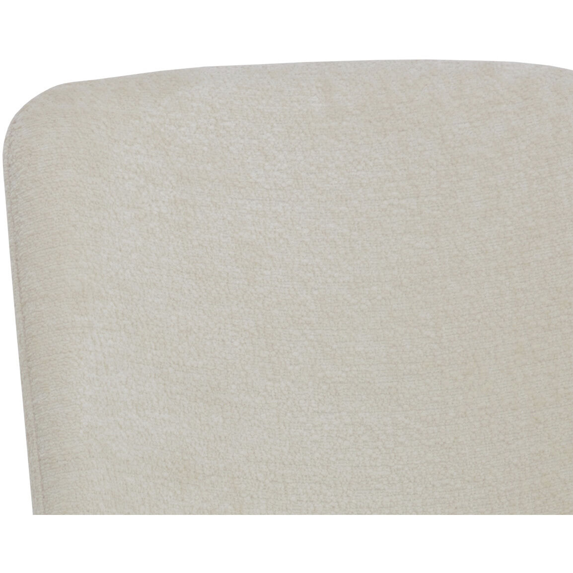 Zeke Antique Brass / Bergen Ivory Dining Chair, Set Of 2